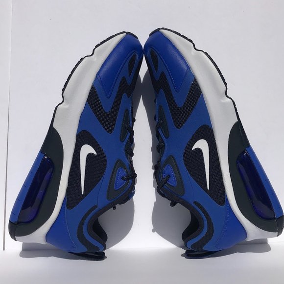 Nike Other - MEN AIR MAX 200 RACER BLUE/WHITE OBSIDIAN
